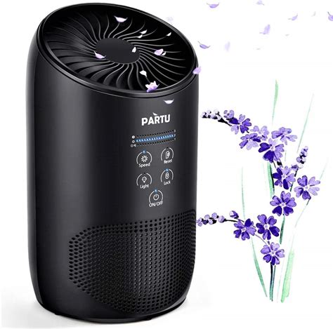 Remove large and airborne particles, including dust, common pollutants ,Activated carbon reduce Chemicals VOCs, tobacco smoke, PM2. . Partu air purifier